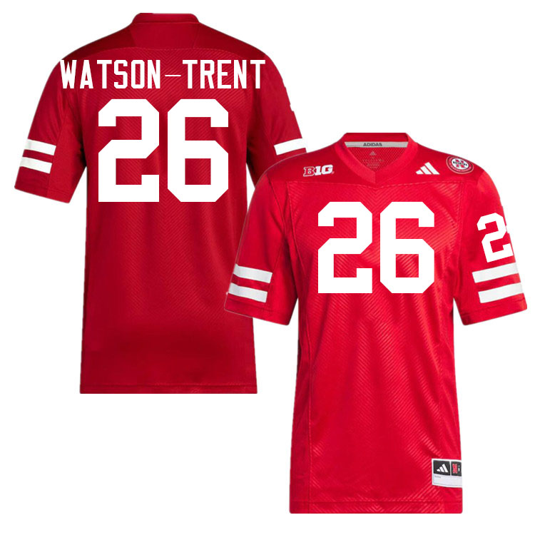 #26 Marques Watson-Trent Nebraska Jersey,Nebraska Cornhuskers Football Uniforms,Jersey-Scarlet #26 Marques Watson-Trent Nebraska Jersey,Nebraska Cornhuskers Football Uniforms,Jersey-Scarlet